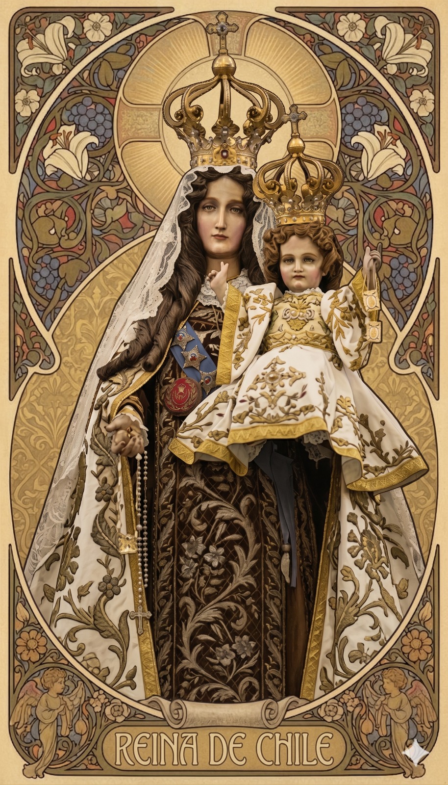 Virgen del Carmen — Reina de Chile